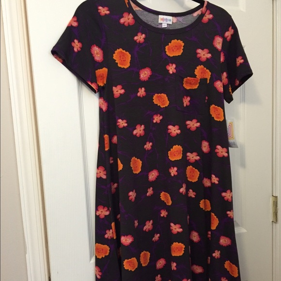 BNWT LuLaRoe Carly dress size XS, floral print