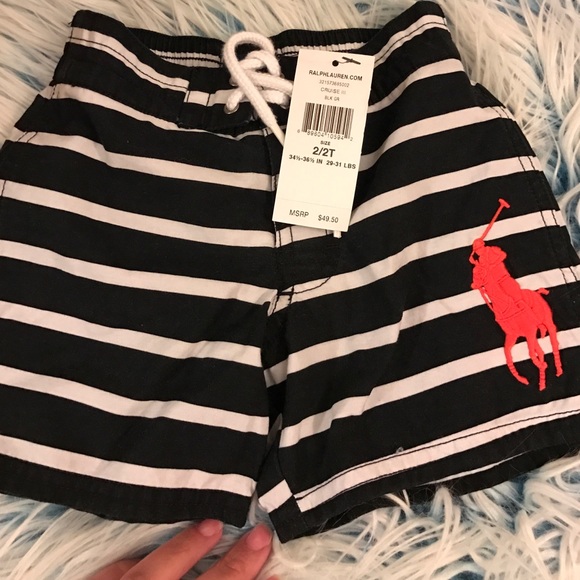 *SOLD*POLO Ralph Lauren Swim Trunks new