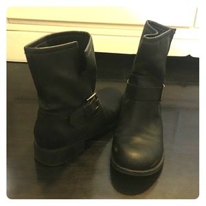 Black Shortie Boots