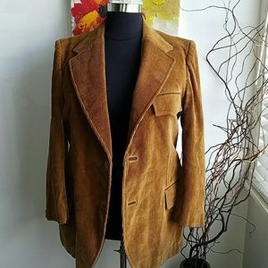 Menswear jacket size 46 Corduroy tan