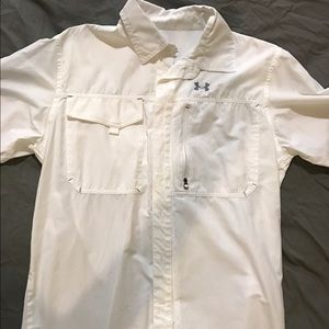 Mens Under Armour fishing shirt size M