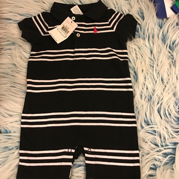 Ralph Lauren coverall new with black and white