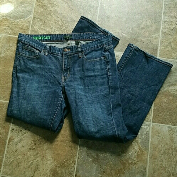 J Crew BOOTCUT JEANS size 10 womens. - Picture 1 of 3