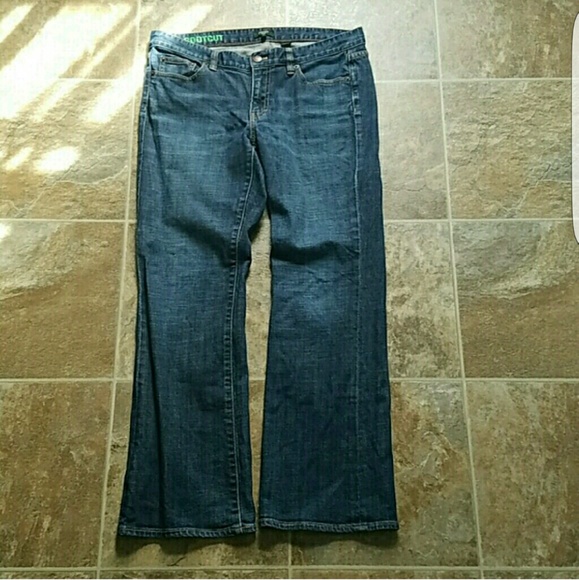 J Crew BOOTCUT JEANS size 10 womens. - Picture 3 of 3