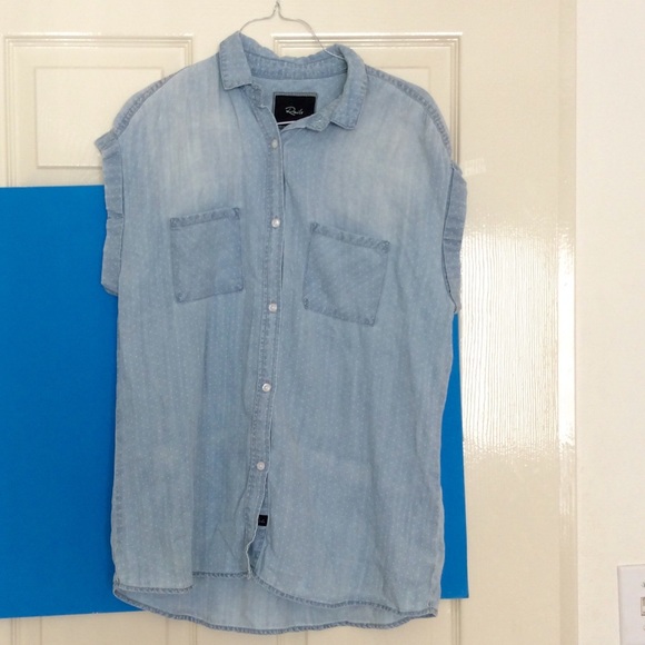 Rails Sleeveless Button Down Shirt - image 3