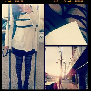 Light button down coat