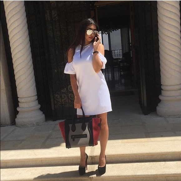 White Zara dress