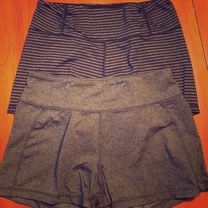 Workout shorts