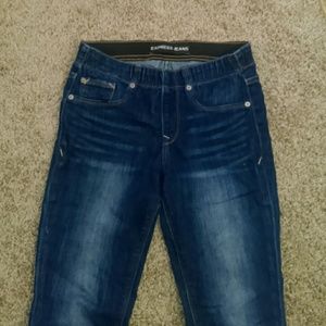 Express pull on jeggings 00s