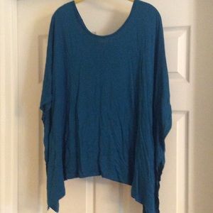 GORGEOUS TEAL OVERSIZE OFF SHOULDER TOP GORGEOUS TEAL OVERSIZE OFF SHOULDER TOP