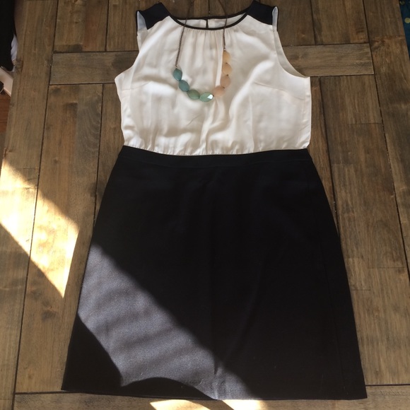 NWOT Black and White Dress