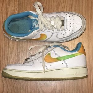 NIKE Air Force 1 AF-1 '82 Low 6 Youth Sneakers
