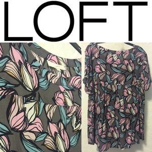 EUC Loft Swing T-Shirt Blouse! 🌷