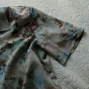 Flowered blouse