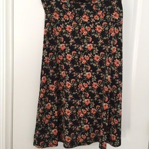 EUC LuLaRoe Azure Skirt