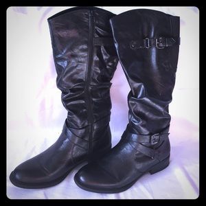 Slouchy Knee High Boots Size 9.5