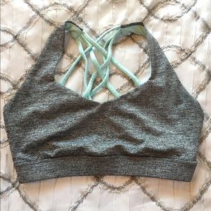 Forever 21 Grey Sports Bra