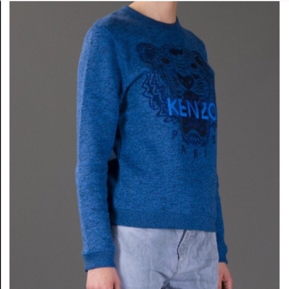 Blue Kenzo sweatshirt