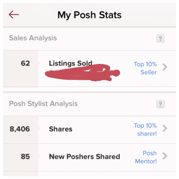 POSH mentor 🔴top 10% seller🔴