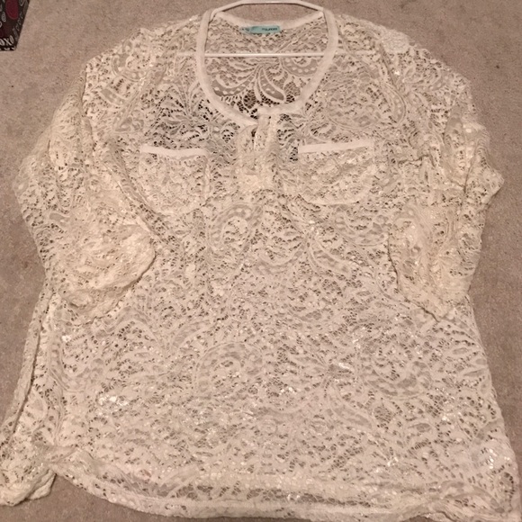 Maurices Lace Top