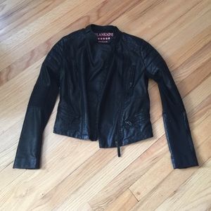 Girls leather jacket