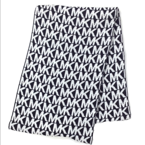 Authentic MK Monograph scarf
