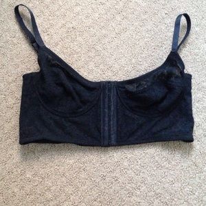 Black bralette