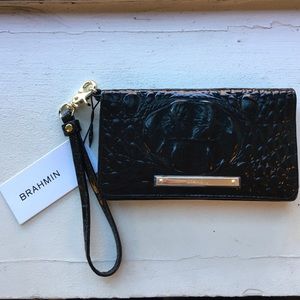 Unused Designer Brahmin Genuine Leather Wallet