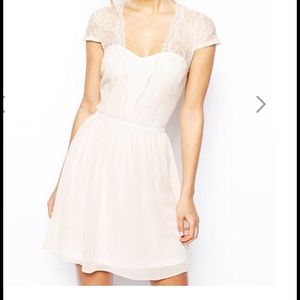 ASOS Scallop Edge Skater Dress