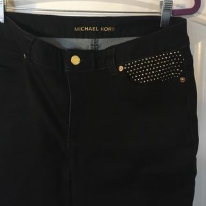 Michael Kors - Black Jeans - Studded Pocket