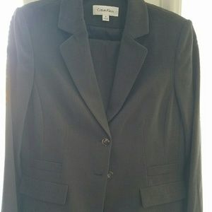 Calvin Klein Gray Suit