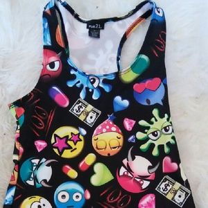 Emoji tank top