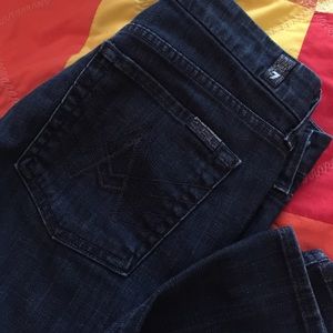 7 for all mankind Dark Wash Jeans💗💗💗