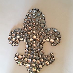 Rhinestone wall decor