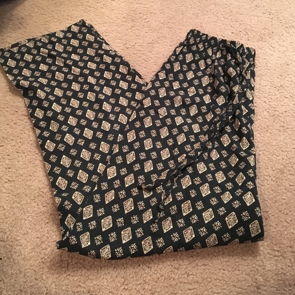 Printed pants