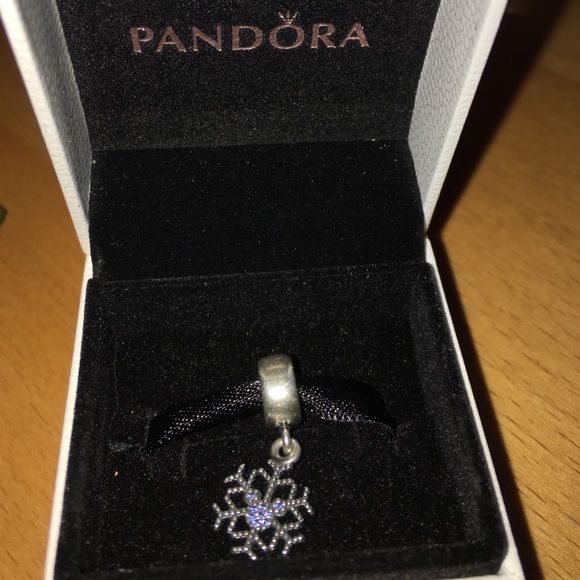 Mickey Mouse Snowflake Pandora Charm