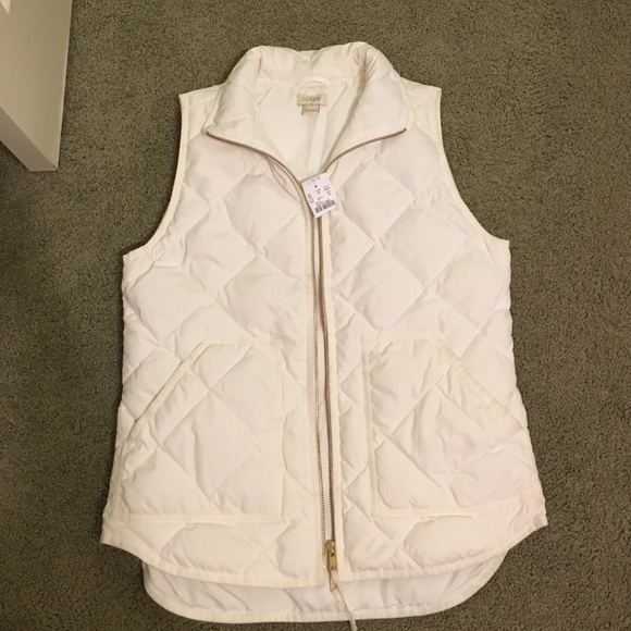 JCREW Excursion Quilted Puffer Vest NWT!