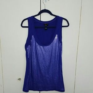 ELECTRIC BLUE TANK