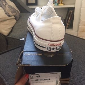 White Converse Chuck Taylor All Star Low Top