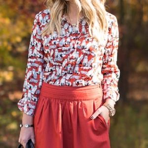 Ann Taylor Factory Foxy Shirt