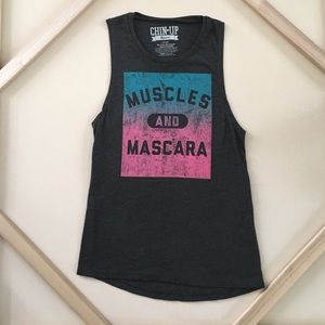 "Muscles and Mascara" Tank Top