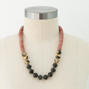 31 Bits Starry Eve Brick & Charcoal necklace NWT!