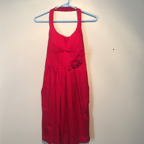 Classy red dress