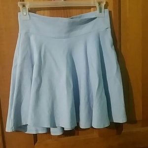 Light blue skirt