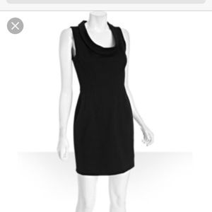 Cowl neck black Cynthia Steffe dress