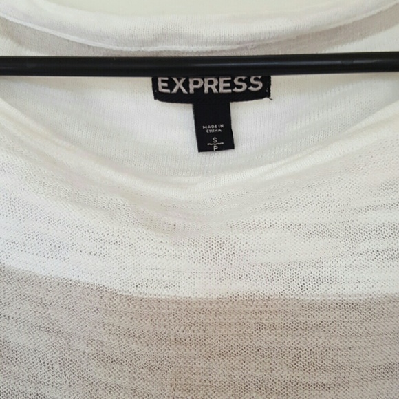 Express Slouchy 3/4 Length Top - Picture 4 of 4