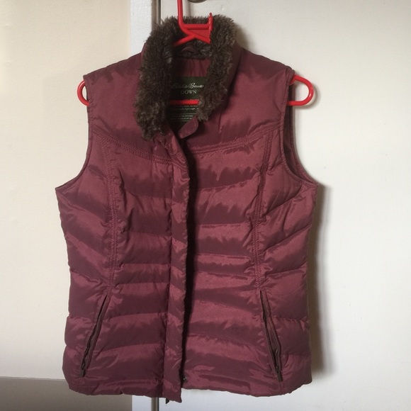 Eddie Bauer quilted down jacket