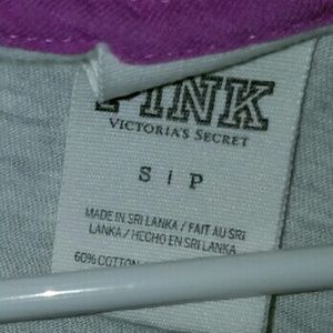 Victoria's secret pink sequin t-shirt NWOT
