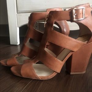 Vince Camino Brown heeled sandals