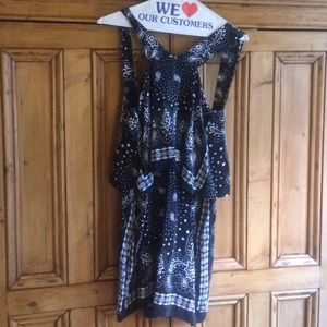 Sandro paisley flirty dress